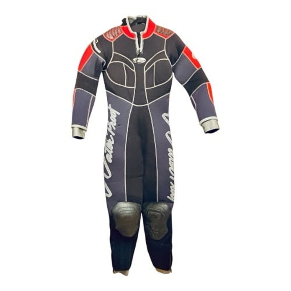 Waterproof Aries Womens Medium black and red rare find wetsuit warmsuit 7mm